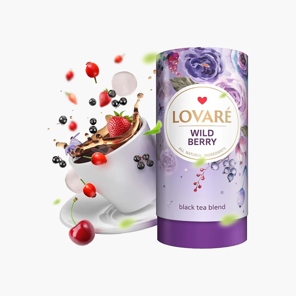 Wild Berry Tea- Lovare 80g A Flavor-rich infusion