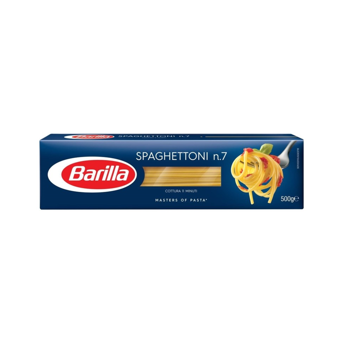 Barilla Spaghettoni No. 7, Superior Quality Pasta, 500g