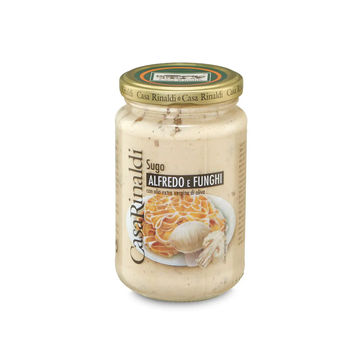 CASA RINALDI Alfredo Sauce with Mushrooms 320g