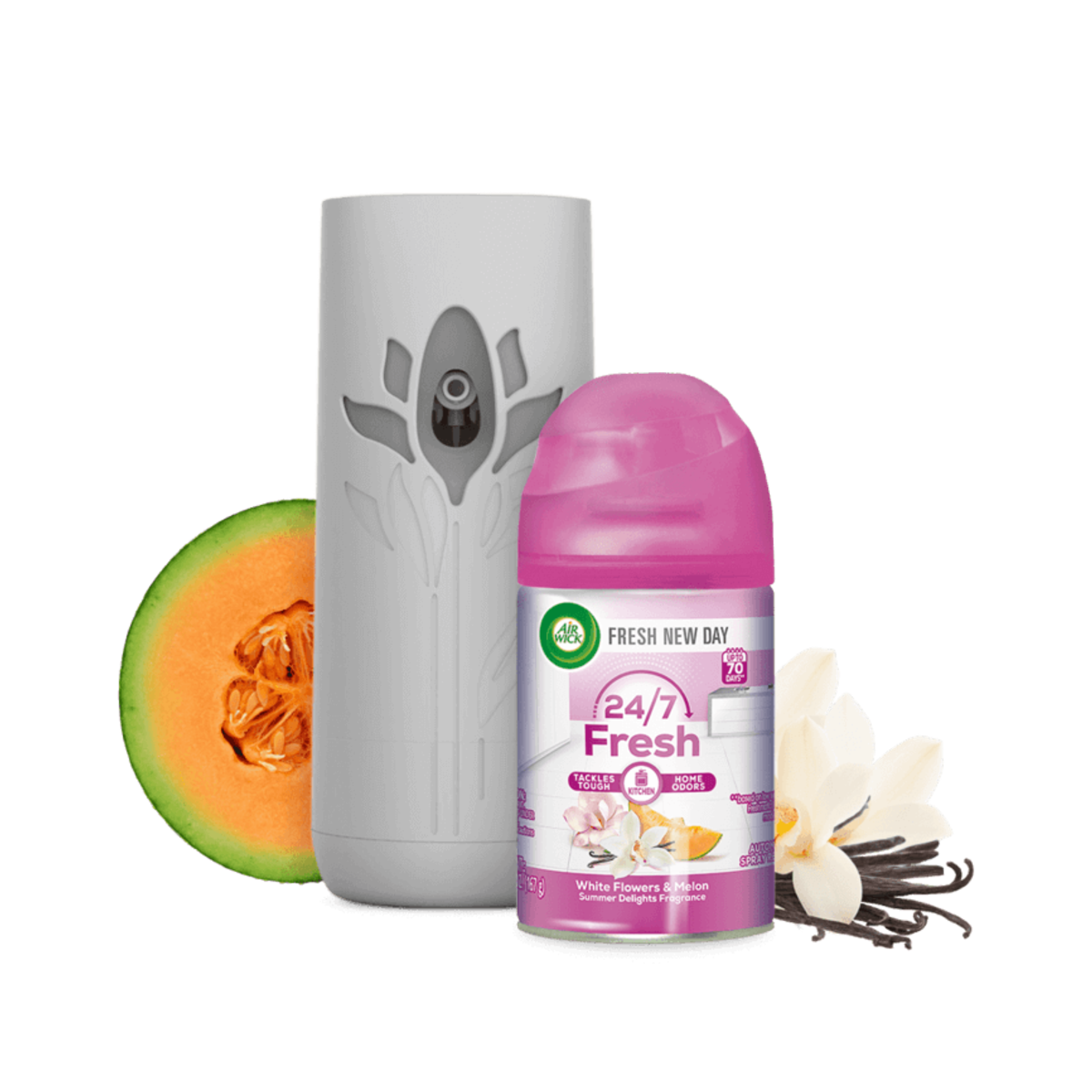 AIR WICK® FRESHMATIC® White Flowers & Melon Summer