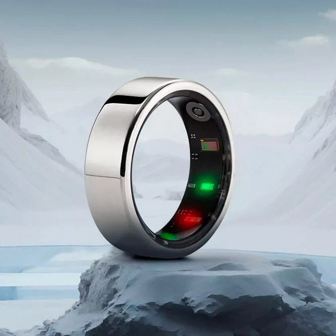 Amovan Nova Smart Ring - Multifunctional Health & Fitness Tracker - Discreet