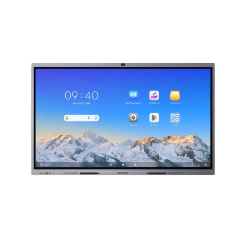 Hikvision 86" 4K Interactive Display with Built-in Camera and Microphone DS-D5C86RB/B