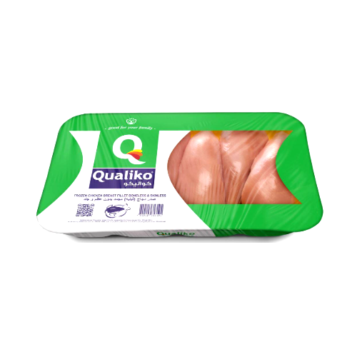Frozen chicken breast fillet boneless, skinless- Qualiko