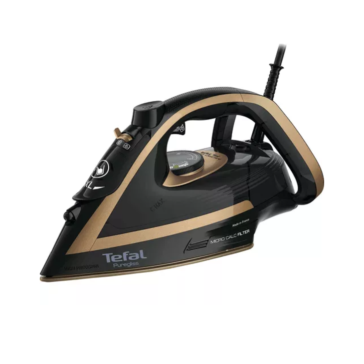 Tefal FV8064E0 Puregliss Steam Iron - Powerful Steam, Smooth Glide