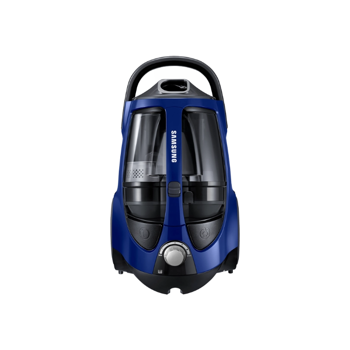 Samsung VCC8836V36/SBW Vacuum Cleaner - 2200W, 430W Suction, Container, Blue/Black