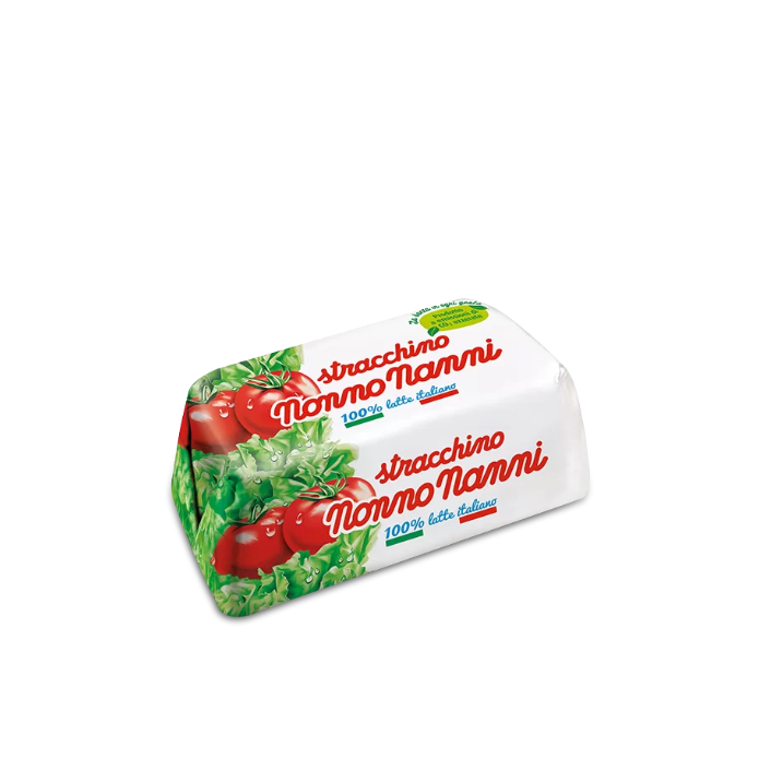 Nonno Nanni Stracchino | Fresh Creamy Cheese with a Unique Flavor,250 g