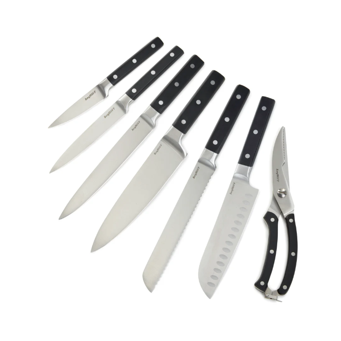 BergHOFF DiNA Gene 7pc Stainless Steel Knife Set